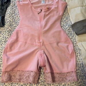 Pink Women's Shapewear Bodysuit